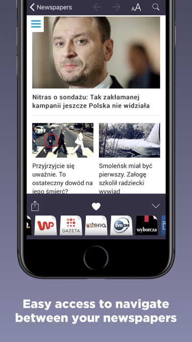 Polish Newspapers Screenshots