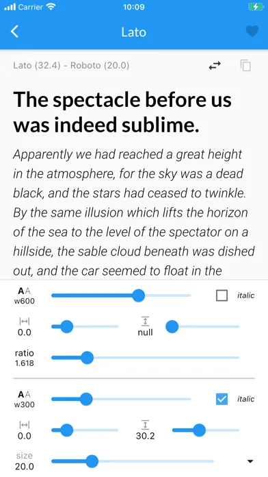 Font Finder for Flutter Screenshots