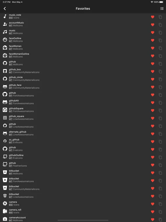 Скриншоты Icon Finder for Flutter iPad 