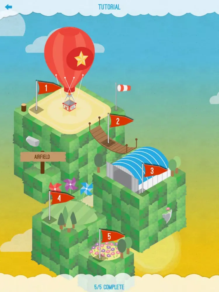 Ảnh chụp màn hình của Adrift by Tack iPad 