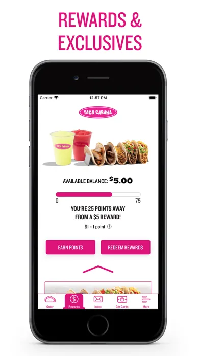 Tangkapan skrin Taco Cabana