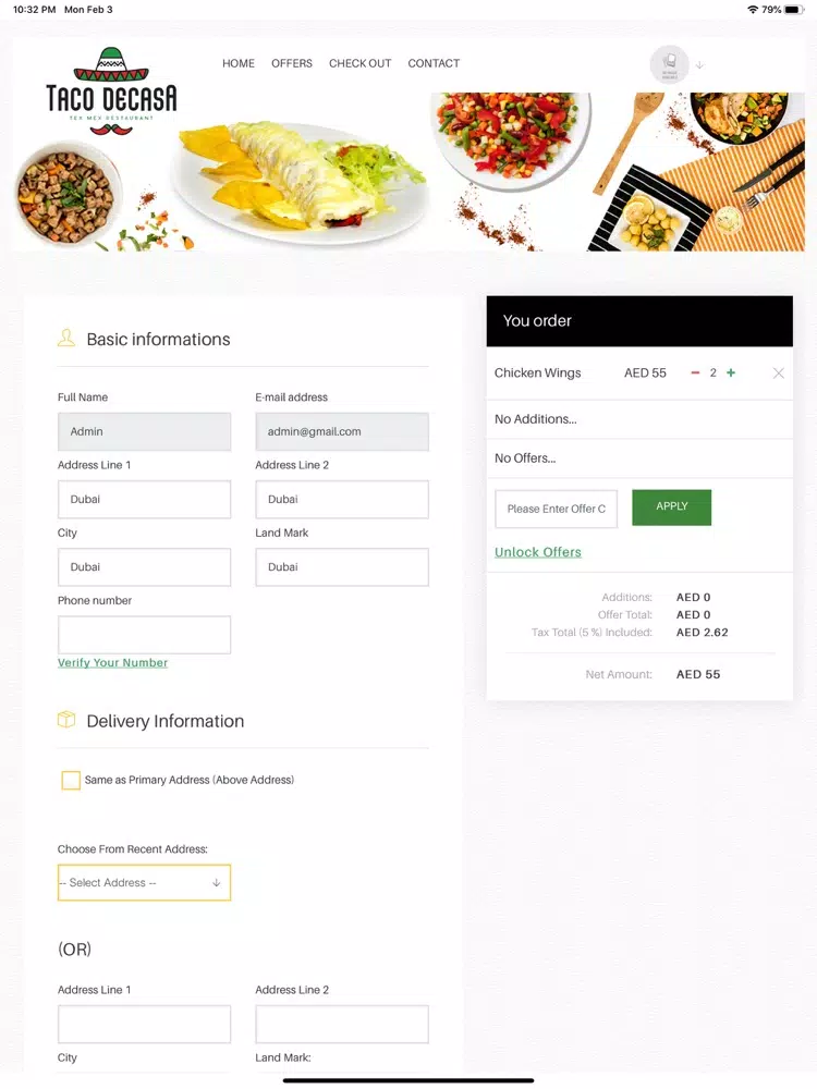 Capturas de pantalla de Taco Decasa iPad 