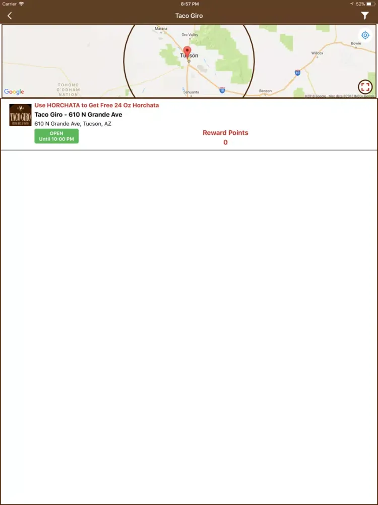 Taco Giro iPad  스크린샷