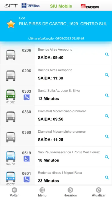 Zrzuty ekranu Siu Mobile Teresina