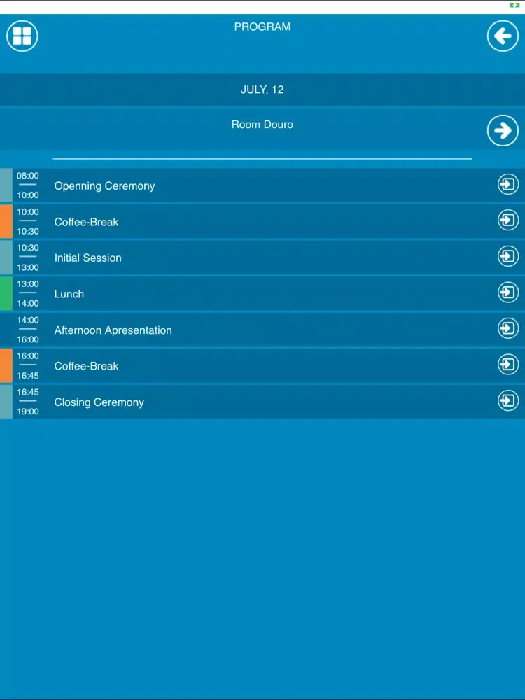 Screenshot di TA DMC Portugal iPad 