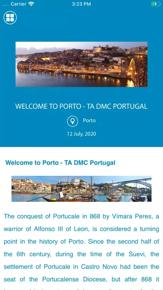 Screenshot di TA DMC Portugal