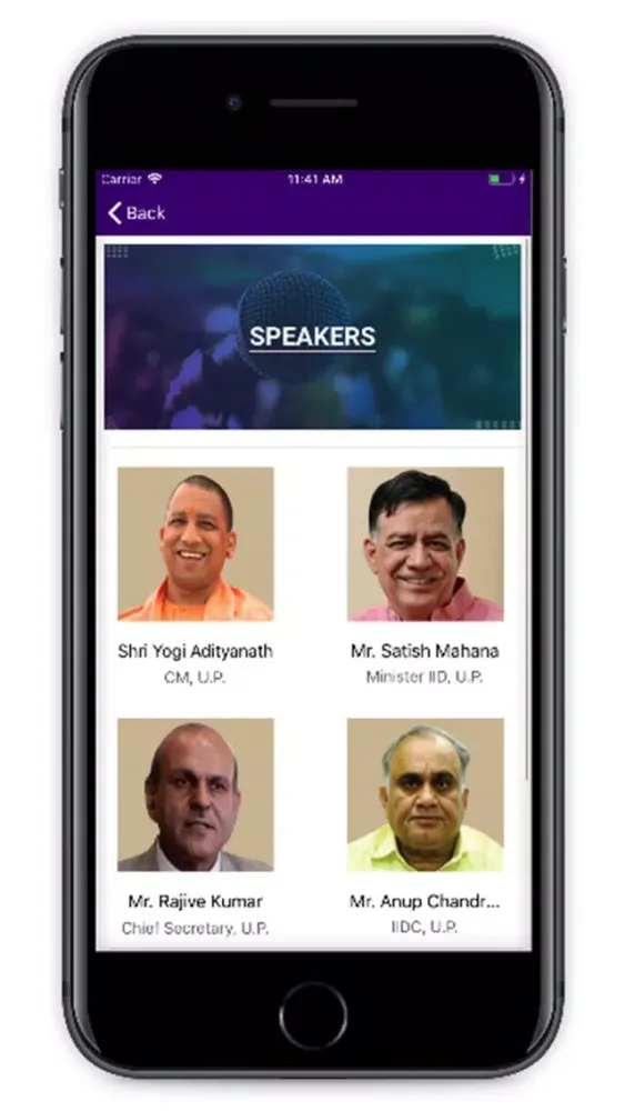 Screenshot di UP Investors Summit 2018