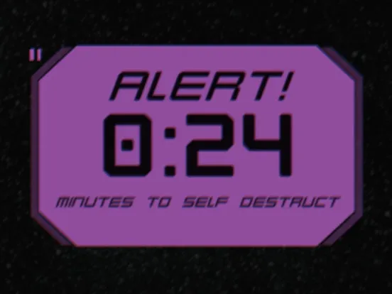 Capturas de tela do 15 Minutes To Self-Destruct iPad 