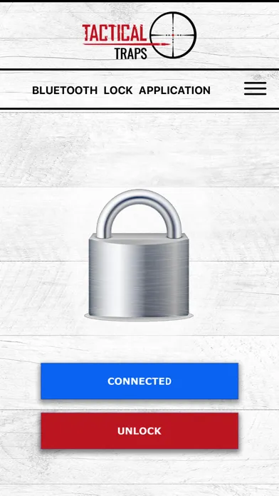 Captures d'écran de Tactical Traps Bluetooth Lock