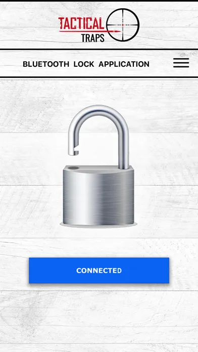 Captures d'écran de Tactical Traps Bluetooth Lock