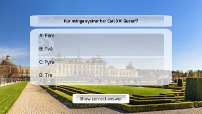 Capturas de tela do Sverige Frågespel Extension
