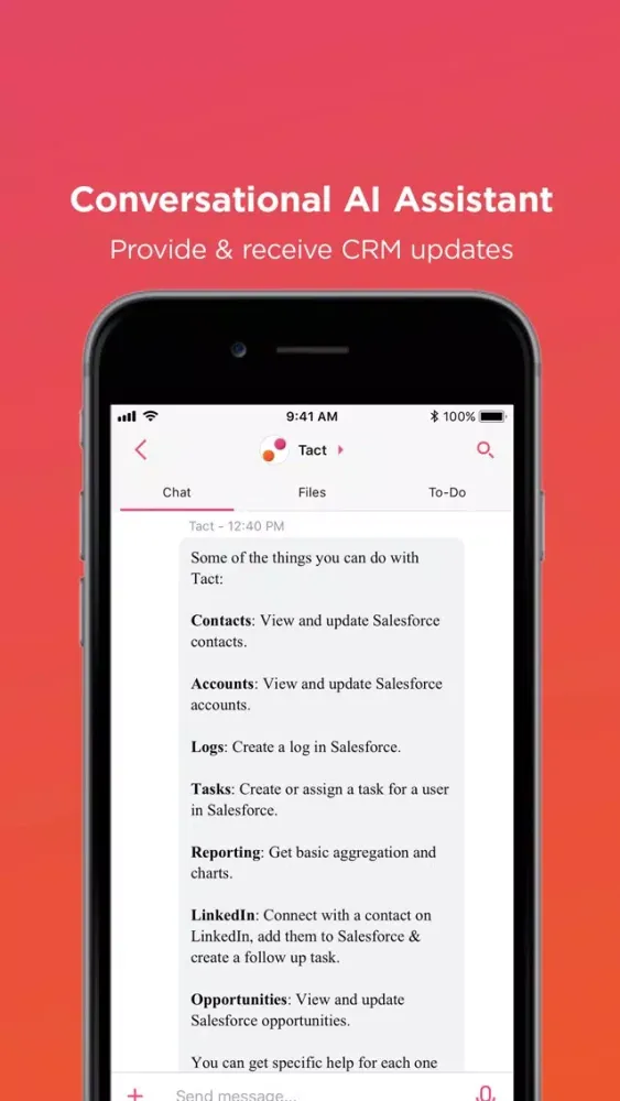 Ảnh chụp màn hình của Thread by Tact