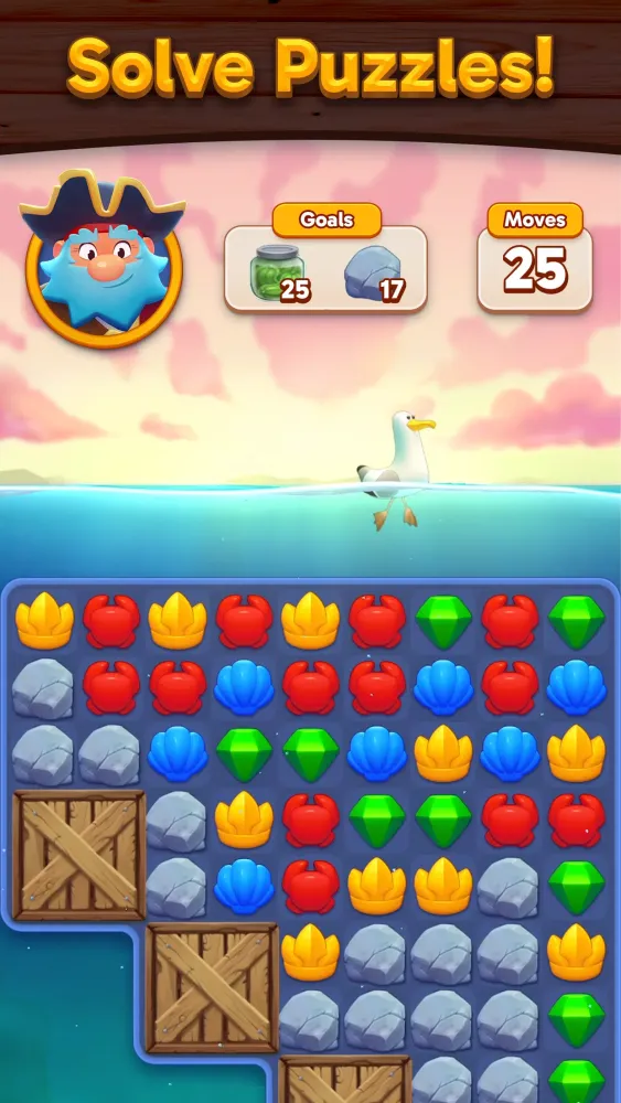 Pirate Match स्क्रीनशॉट
