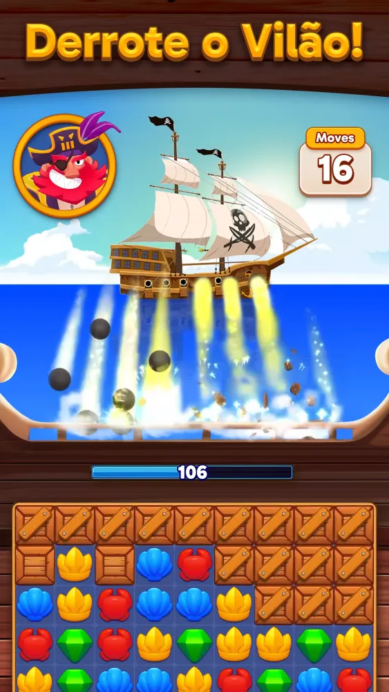Pirate Match स्क्रीनशॉट
