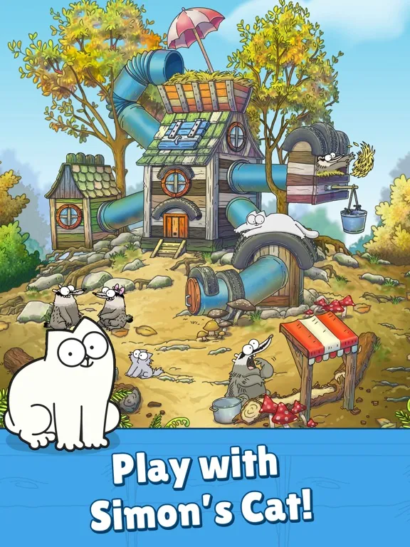Simon's Cat Match! iPad 应用截图