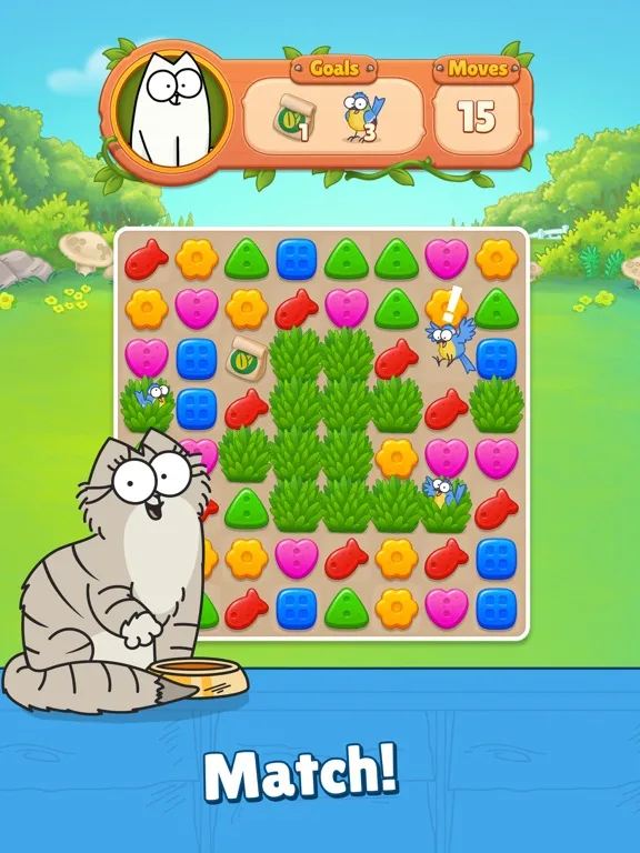 Simon's Cat Match! iPad 应用截图