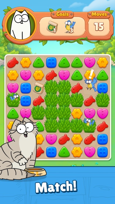 Simon's Cat Match! Screenshots