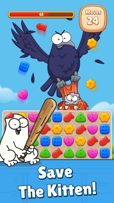 Simon's Cat Match! Screenshots