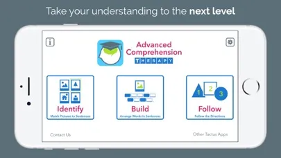 Screenshot di Advanced Comprehension Therapy