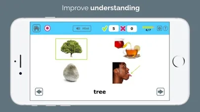 Captures d'écran de Language Therapy Lite