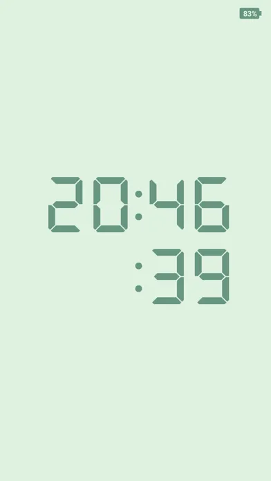 Captures d'écran de Custom Digital Clock
