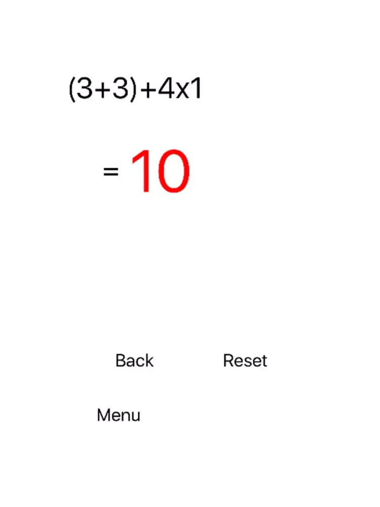 Capturas de pantalla de Brain Fitness Math Edition iPad 