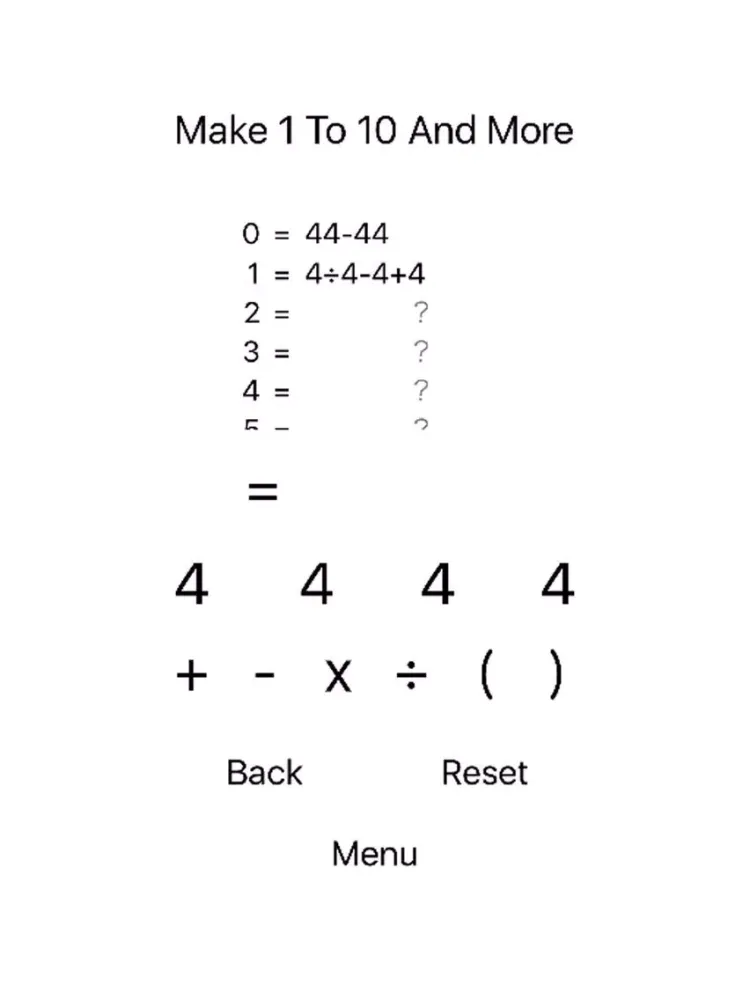 Capturas de pantalla de Brain Fitness Math Edition iPad 