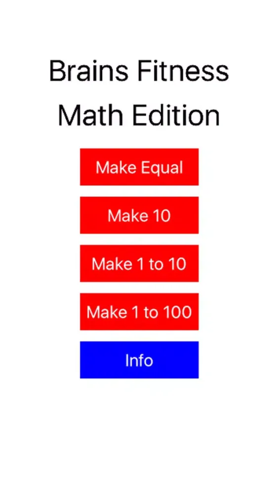Capturas de pantalla de Brain Fitness Math Edition