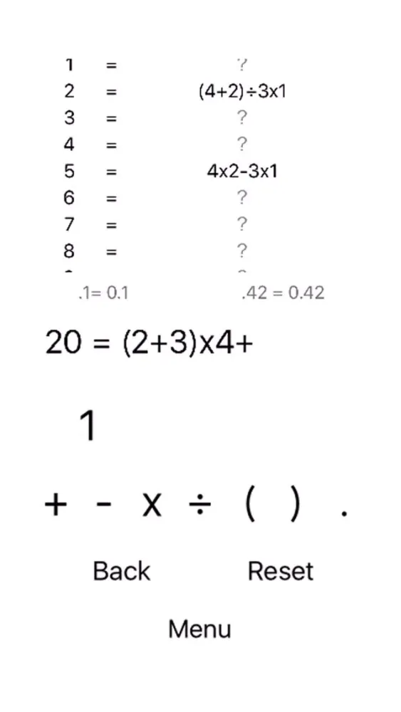 Capturas de pantalla de Brain Fitness Math Edition