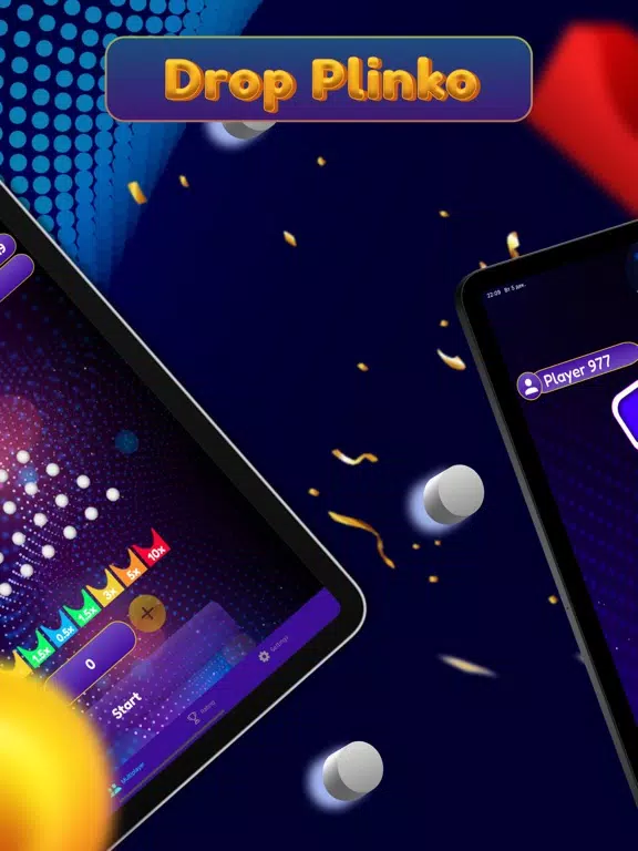 ภาพหน้าจอของ Plinko Multiplay iPad 