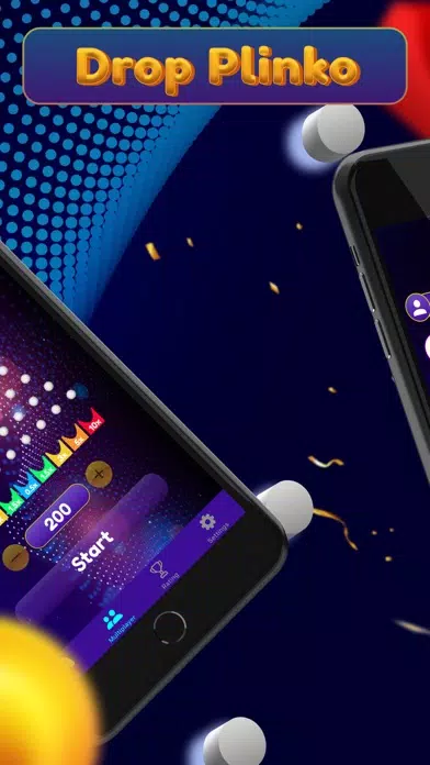 ภาพหน้าจอของ Plinko Multiplay