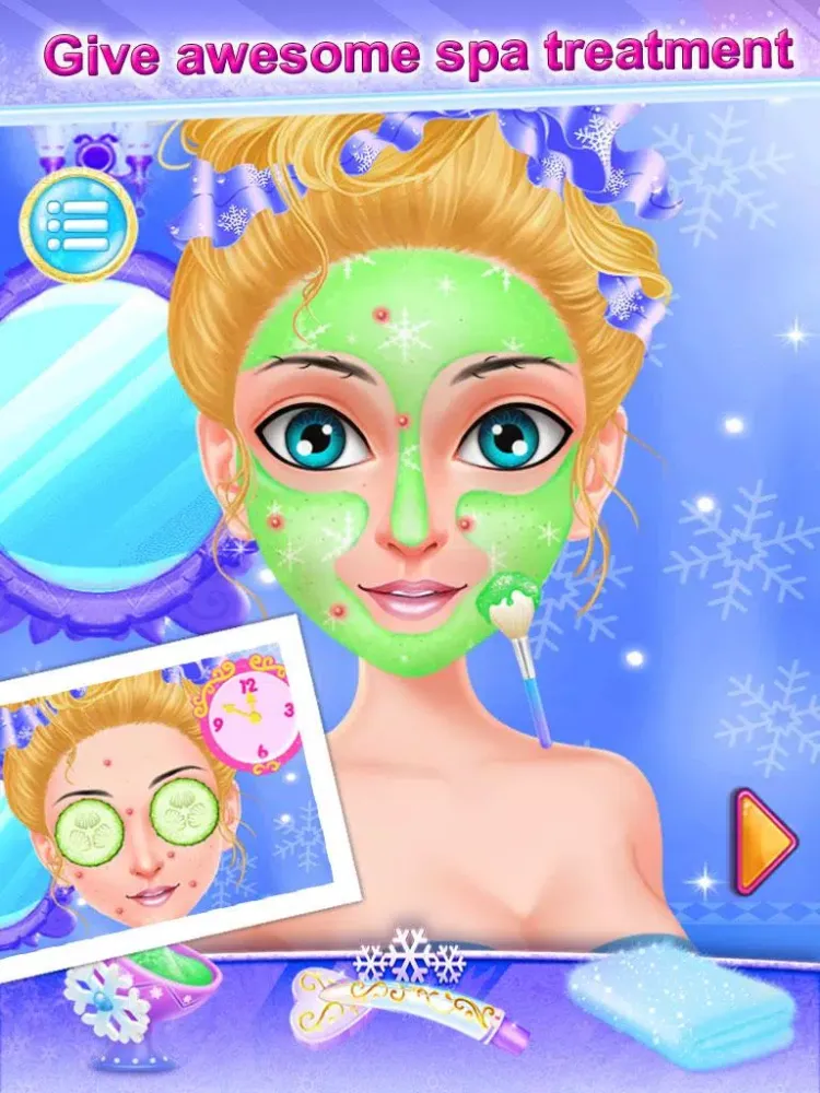 Zrzuty ekranu Princess Salon & Makeover Game