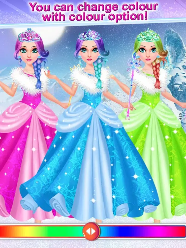 Zrzuty ekranu Princess Salon & Makeover Game