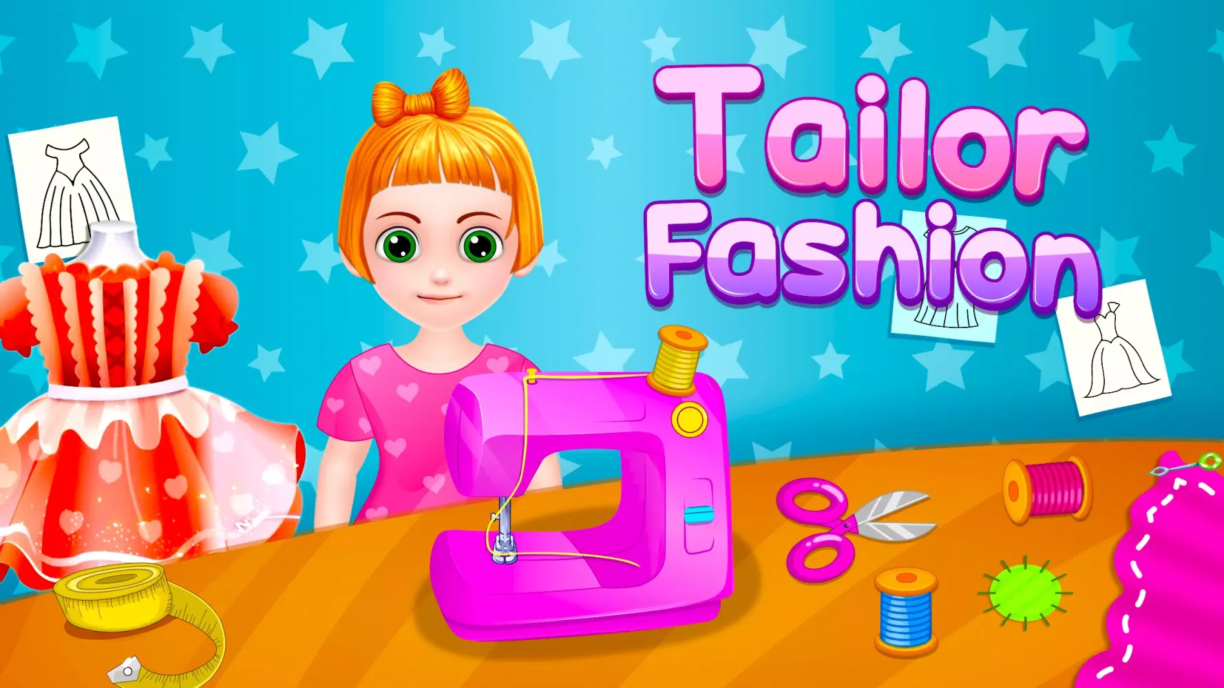 Tailor Fashion Games for Girls应用截图