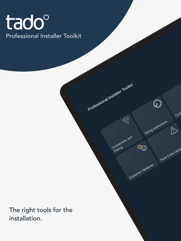 Zrzuty ekranu tado° for Installers iPad 