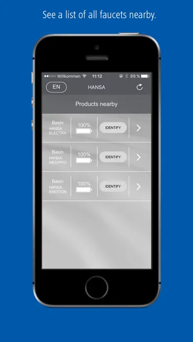 Captures d'écran de Hansa App