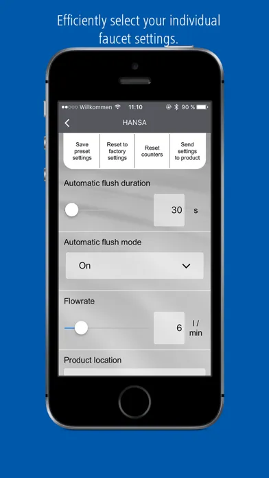 Captures d'écran de Hansa App