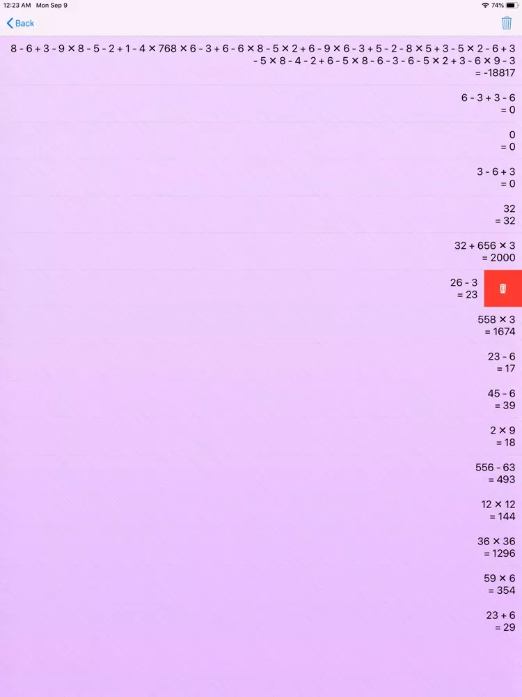 Calculator - Modern & Simple iPad  Screenshots