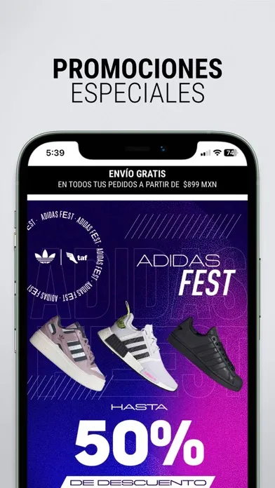 ภาพหน้าจอของ TAF – Tienda de tenis y moda