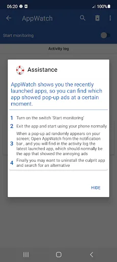 AppWatch应用截图
