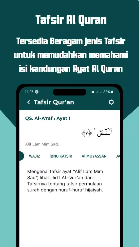 Captures d'écran de Al-Qur'an - Adzan Waktu Sholat