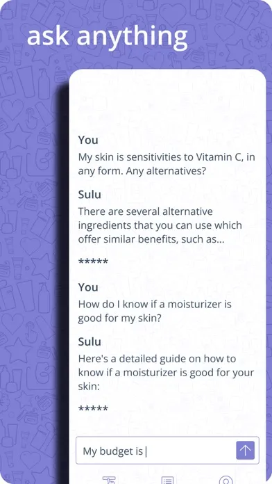 Sulu: Personal AI Esthetician Screenshots