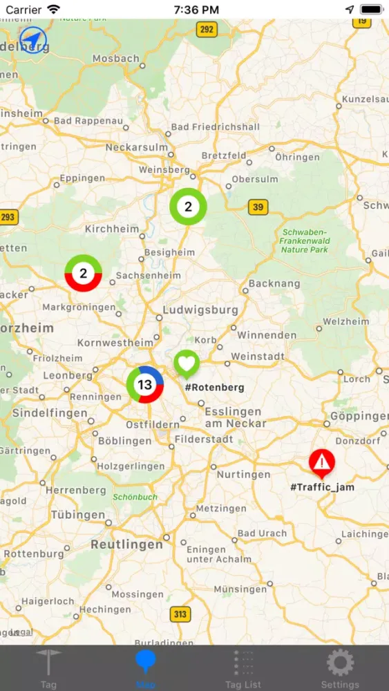 تصاویر TagIt Map