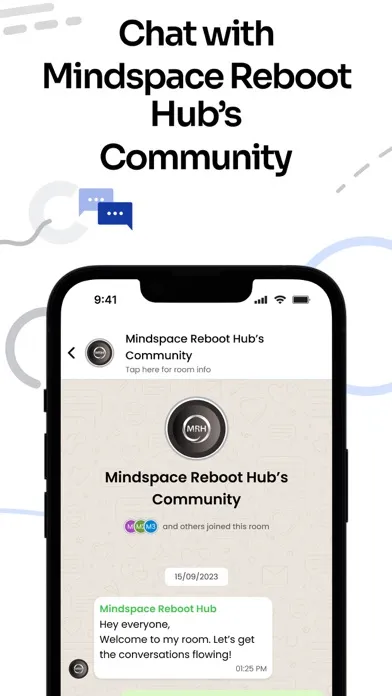 Mindspace Reboot Hub スクリーンショット