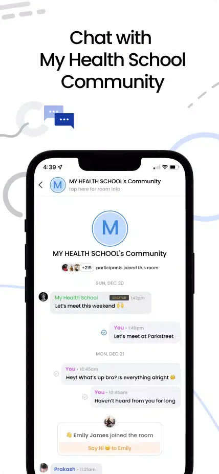 Ảnh chụp màn hình của My Health School