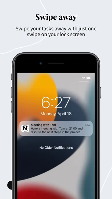 Capturas de tela do NotifyMe: Daily Planner Todo