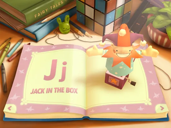 Capturas de pantalla de ABC Book 3D: Learn English iPad 