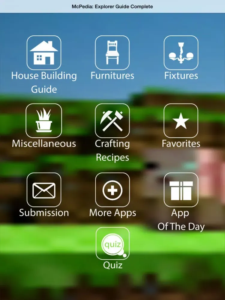 Capturas de pantalla de Furniture & House Setups Guide for Minecraft: Building MCPedia Gamer Community Ad-Free iPad 