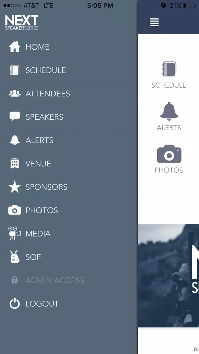 Captures d'écran de NEXT Speaker Series 2016