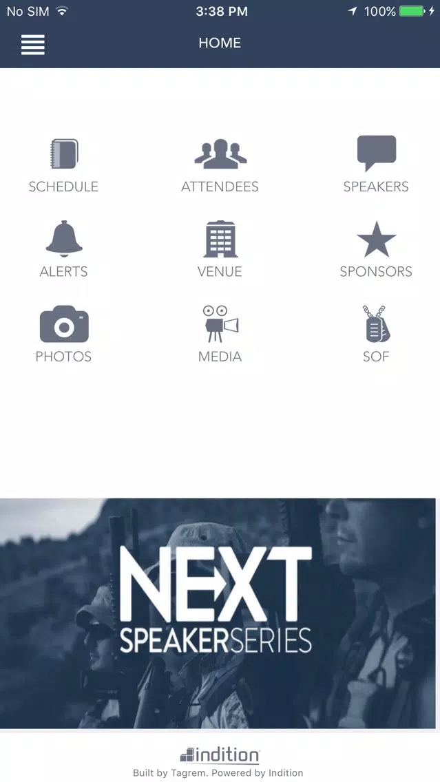Captures d'écran de NEXT Speaker Series 2016